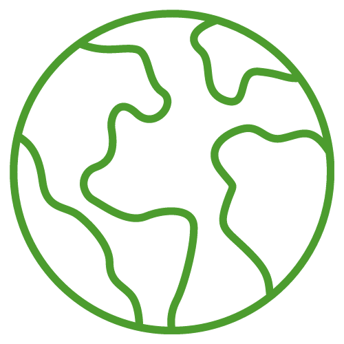 Green world icon